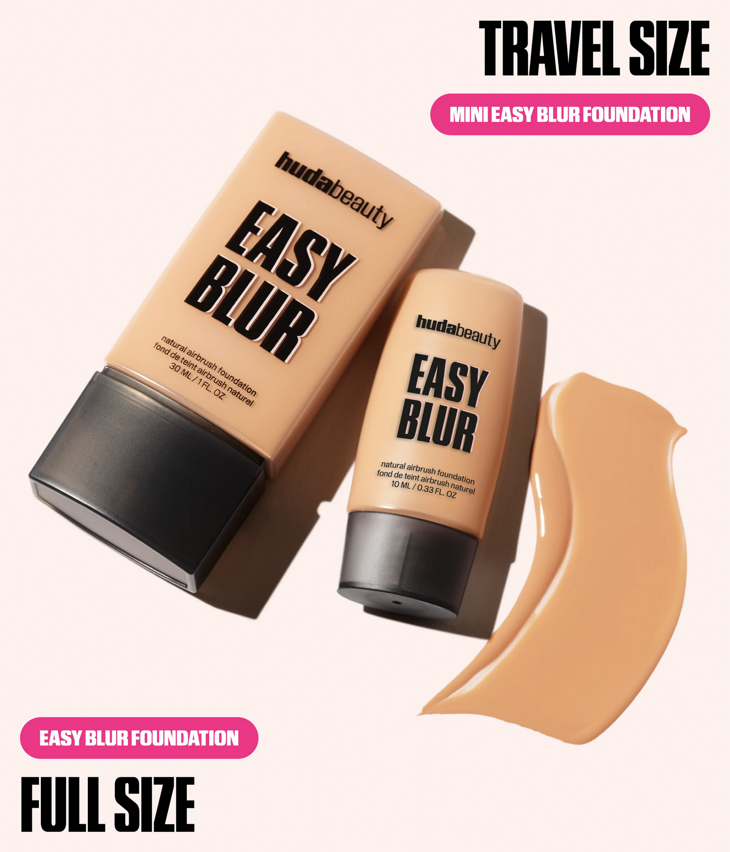 MINI EASY BLUR NATURAL AIRBRUSH FOUNDATION WITH NIACINAMIDE - US 0613