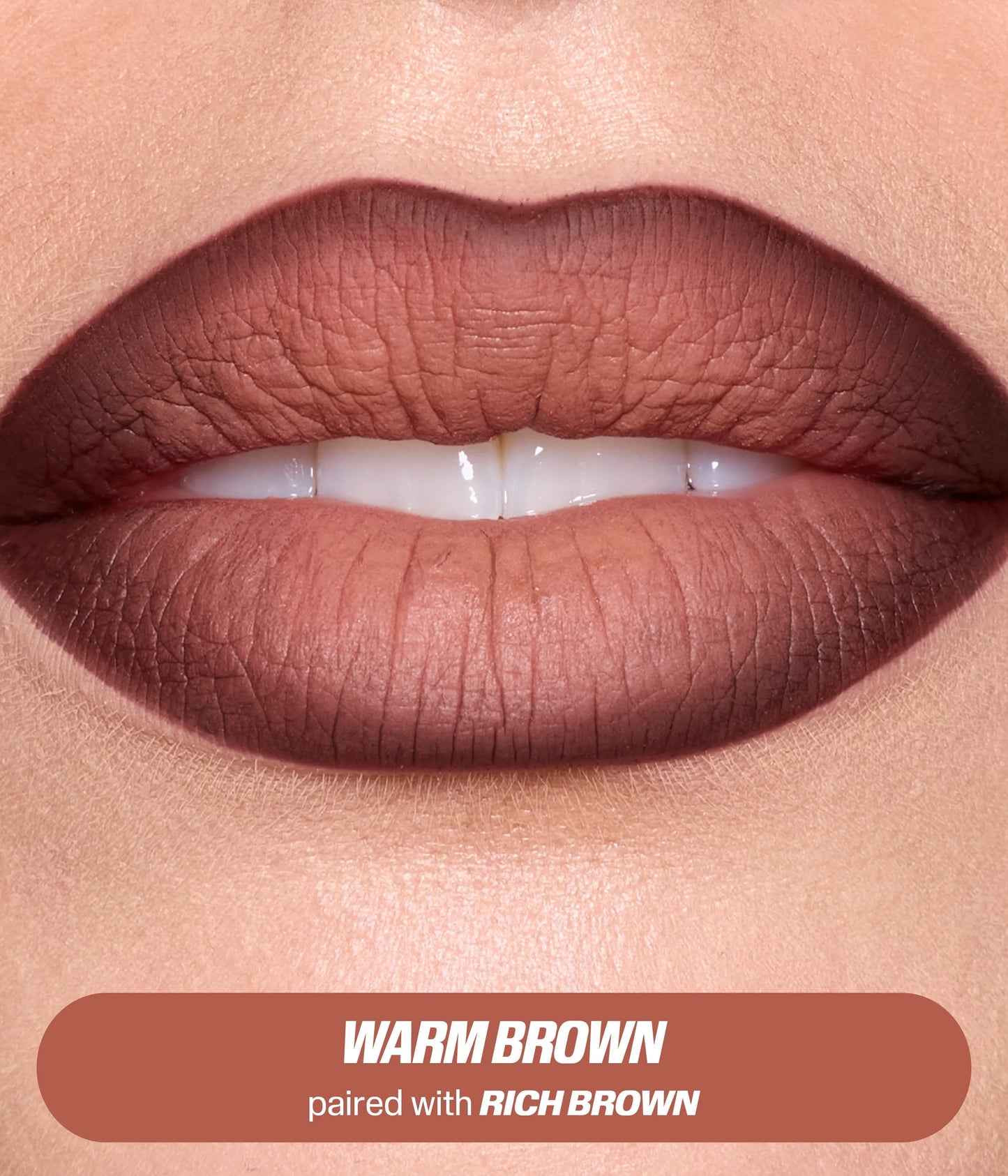 WARM BROWN LIP DUO - US 3356
