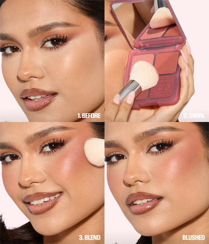 BLUSH FILTER BLURRING BLUSHLIGHTERS PALETTE - US 2160