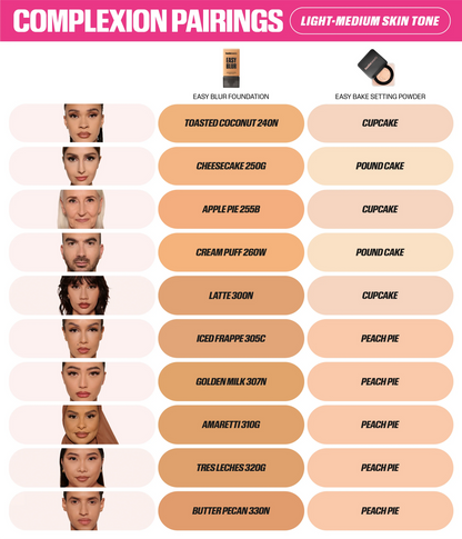 EASY BLUR NATURAL AIRBRUSH FOUNDATION WITH NIACINAMIDE - US 7650
