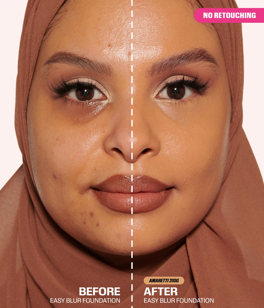EASY BLUR NATURAL AIRBRUSH FOUNDATION WITH NIACINAMIDE - US 2980