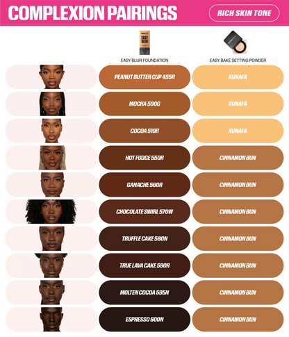 EASY BLUR NATURAL AIRBRUSH FOUNDATION WITH NIACINAMIDE - US 3428