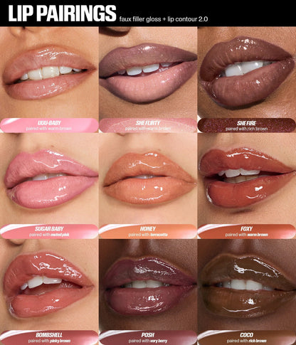 FAUX FILLER EXTRA SHINE LIP GLOSS - US 1606