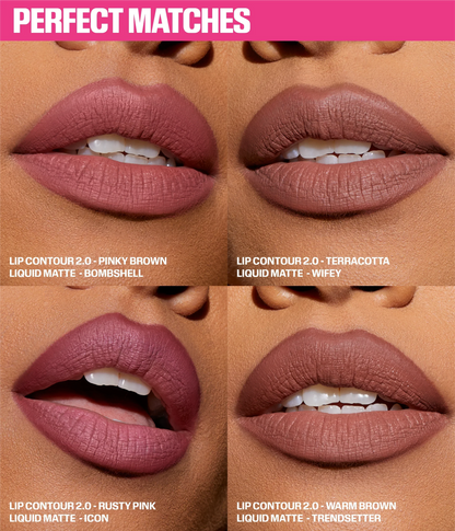 LIP CONTOUR 2.0 AUTOMATIC MATTE LIP PENCIL - US 2443